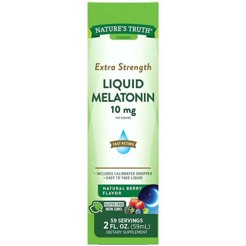 Nature'S Truth Melatonin 10 Mg Liquid - Farmacias Arrocha