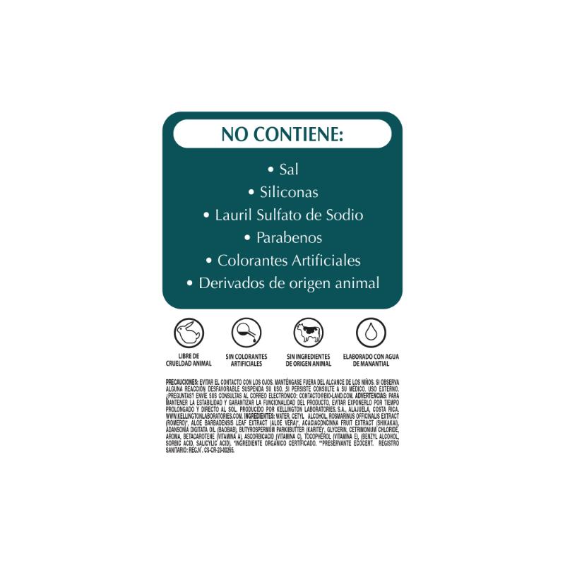 Bioland Acondicionador Control Caída Romero 400Ml - Farmacias Arrocha