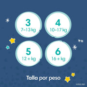 Pañales Pampers Swaddlers Overnight Talla 5, 50 unidades - Farmacias Arrocha