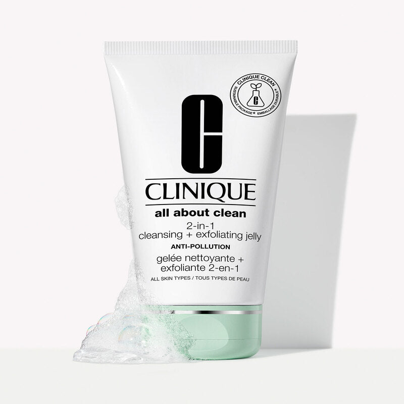Clinique Gel Limpiador+Exfoliante All About Clean™ Anti - polución 150 ml - Farmacias Arrocha