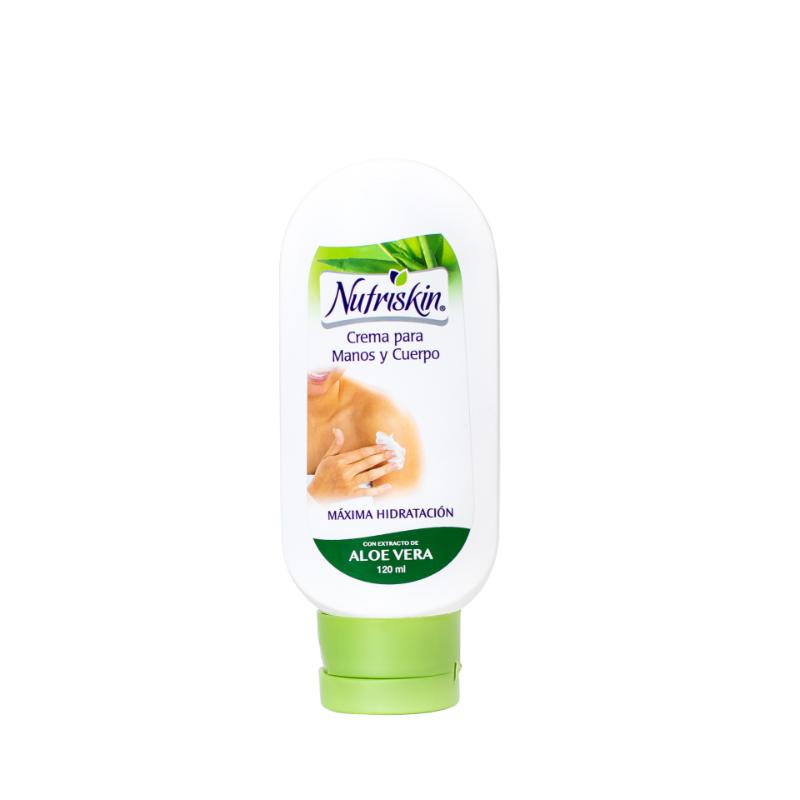 Nutriskin Cr Manos/Cuerpo Aloe 120Ml - Farmacias Arrocha