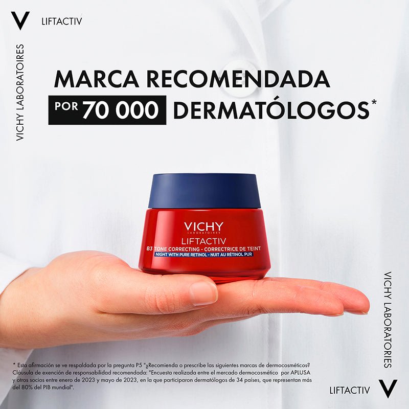 Vichy Liftactiv Crema Nocturna Antimanchas Oscuras 50ml - Farmacias Arrocha