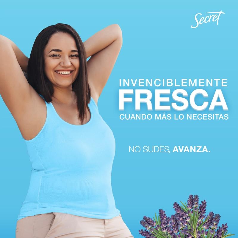 Barra Invisible Antitranspirante Secret Ph Balanced Lavender 45 g - Farmacias Arrocha