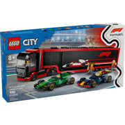 Lego City Camión de F1 con coches de F1 RB20 y AMR24 - Farmacias Arrocha