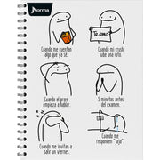 Norma Libreta Doble Espiral Grande Flork 3 Materials - Farmacias Arrocha