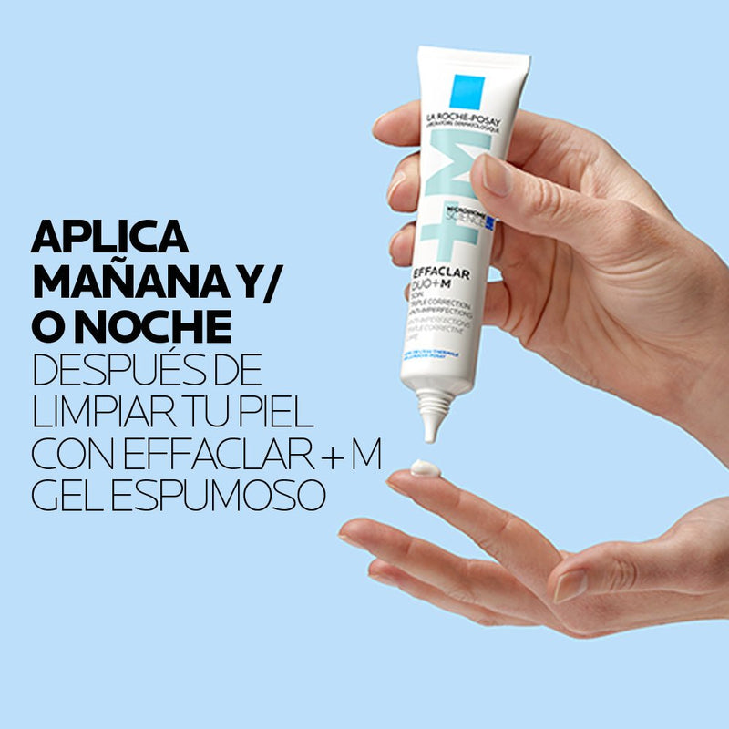 La Roche Posay Effaclar duo + M piel grasa 40ml - Farmacias Arrocha