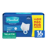Ropa Interior Desechable Adulto Plenitud Protect Plus P/M 16U - Farmacias Arrocha
