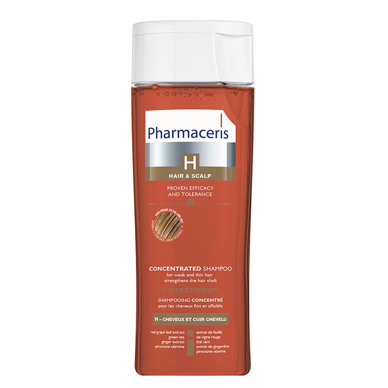 Pharmaceris H - Keratineum Champú concentrado para cabellos débiles 250 ml - Farmacias Arrocha
