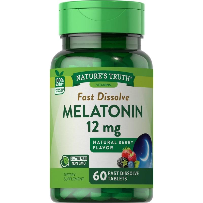 Nature'S Truth Melatonin 12Mg 60Cap - Farmacias Arrocha