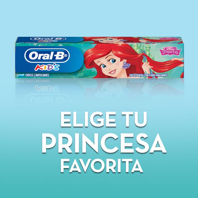 Pasta dental Oral - B Kids Princesas 37 ml - Farmacias Arrocha