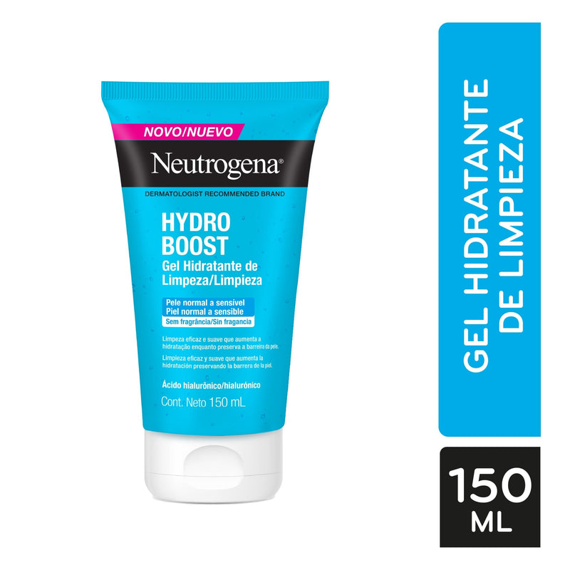 Neutrogena Hydro Boost Gel Hidratante de limpieza 150ml - Farmacias Arrocha