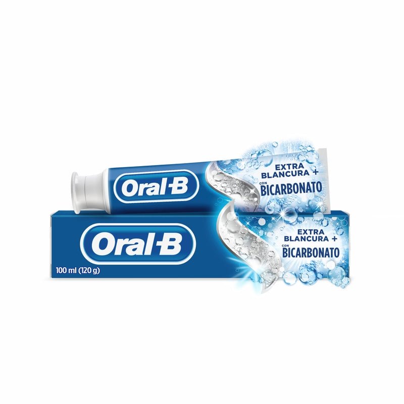 Pasta dental Anticaries con Flúor Oral - B extra Blancura con Bicarbonato 100 ml - Farmacias Arrocha