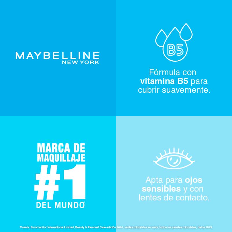 Máscara de pestañas Maybelline Lash Sensational Firework a prueba de agua - Farmacias Arrocha