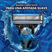 Repuesto para Máquina de afeitar Gillette Mach3 con 3 hojas, 8 uds - Farmacias Arrocha