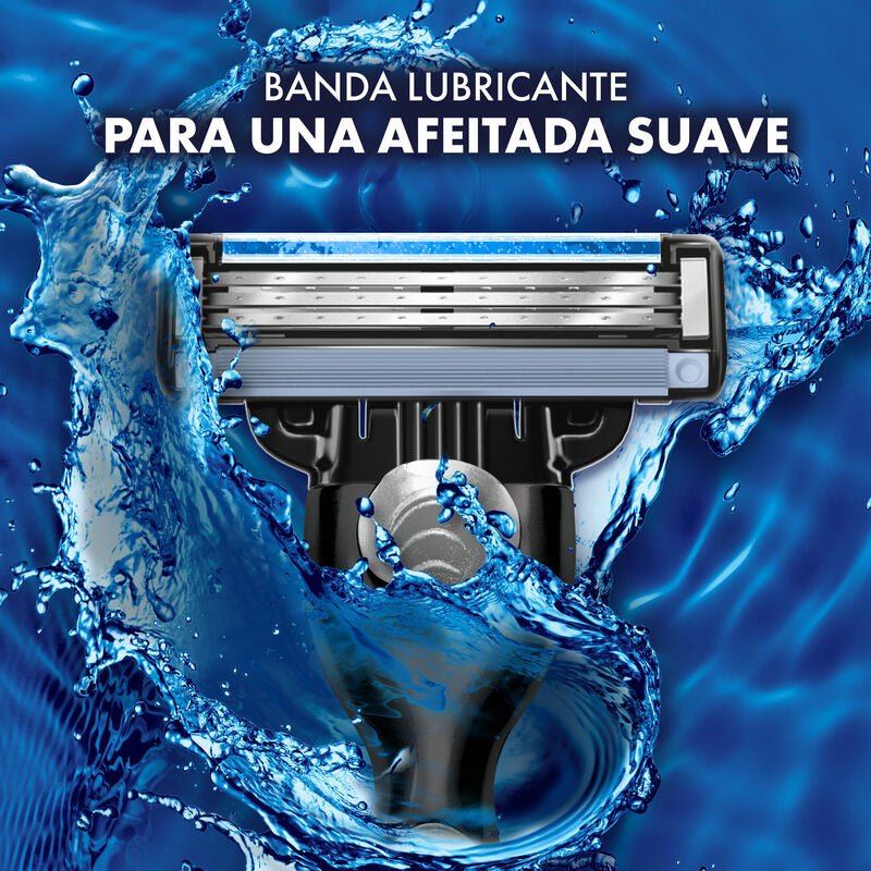 Repuesto para Máquina de afeitar Gillette Mach3 con 3 hojas, 8 uds - Farmacias Arrocha