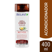 Bioland Acondicionador Brillo Intenso Aceite Coco 400Ml - Farmacias Arrocha