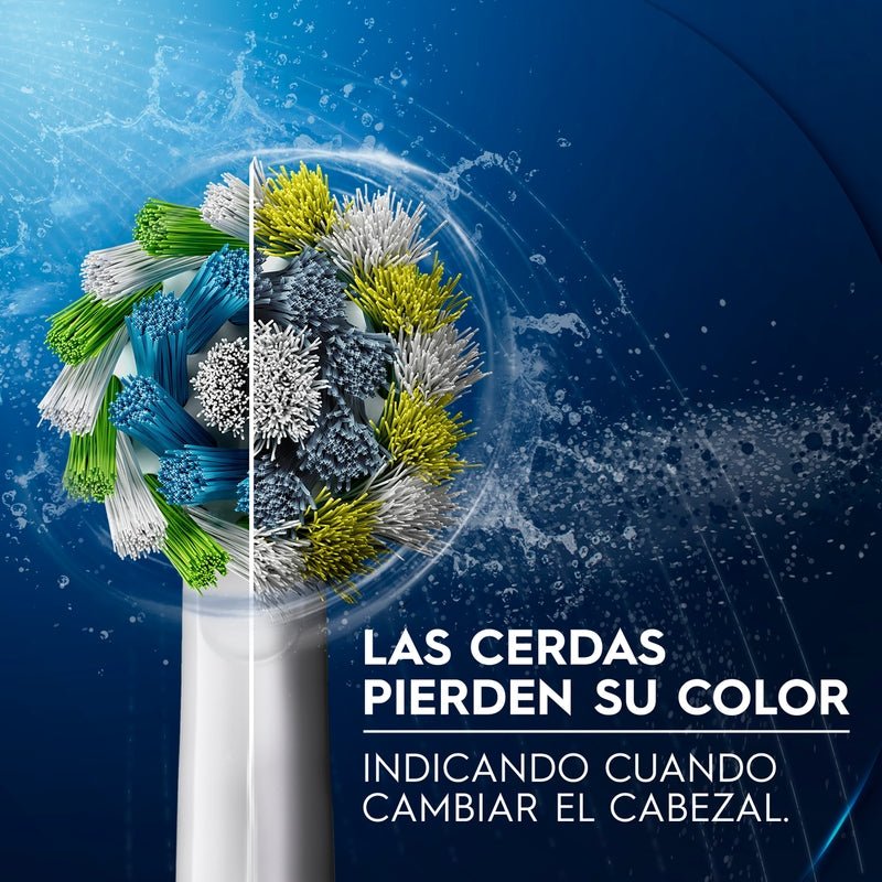 Cabezal Redondo de Repuesto para Cepillo Eléctrico, Oral - B Advanced Clean, 2 Unidades - Farmacias Arrocha