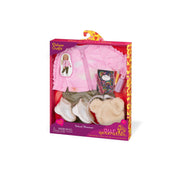 Set de Chaqueta y Mochila Rosa para Muñeca de 18” - Farmacias Arrocha