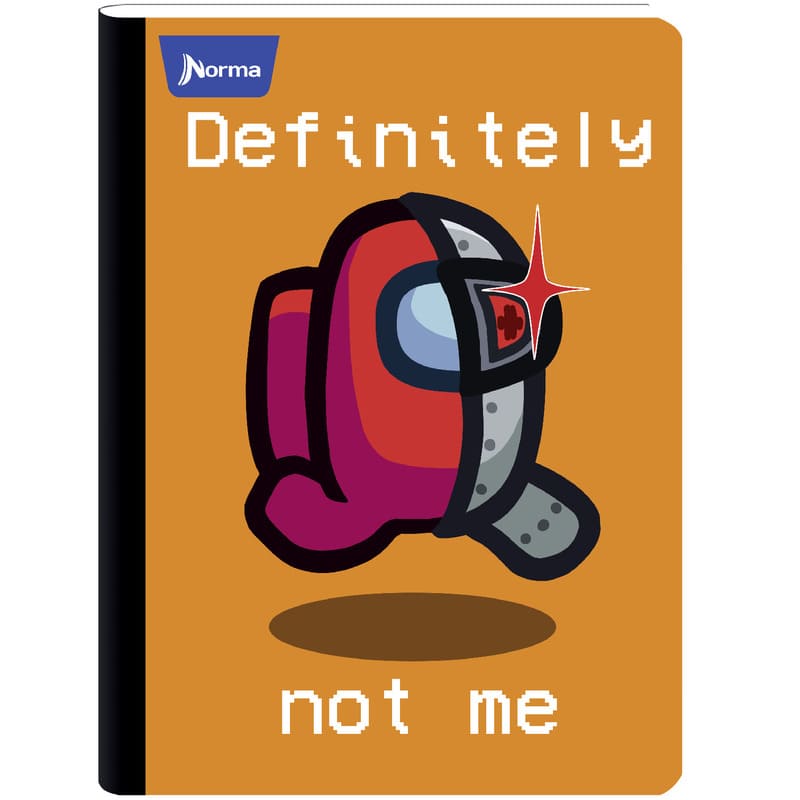 Norma Cuaderno Cosido Raya Ancha 200 Pag Among Us - Farmacias Arrocha