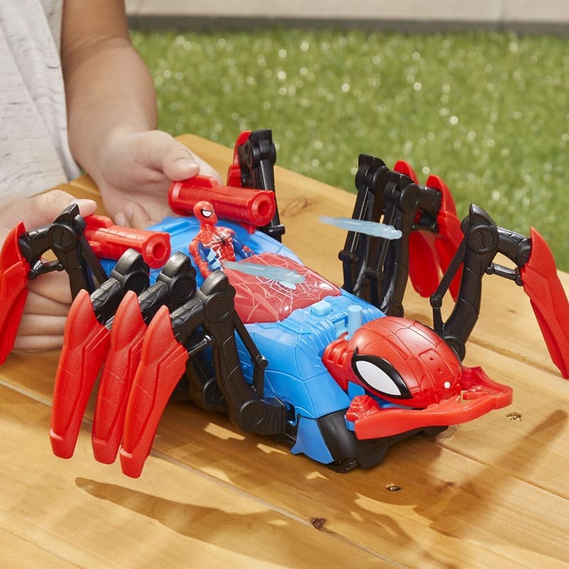 Spiderman Vehículo Aracnolanzador - Farmacias Arrocha