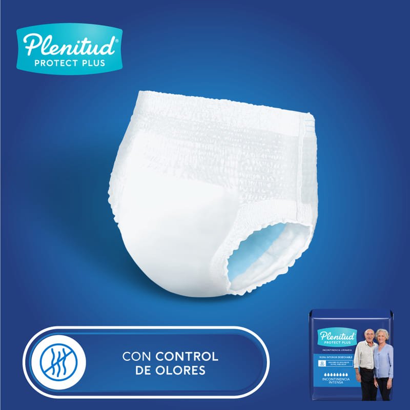 Ropa Interior Desechable Adulto Plenitud Protect Plus P/M 16U - Farmacias Arrocha