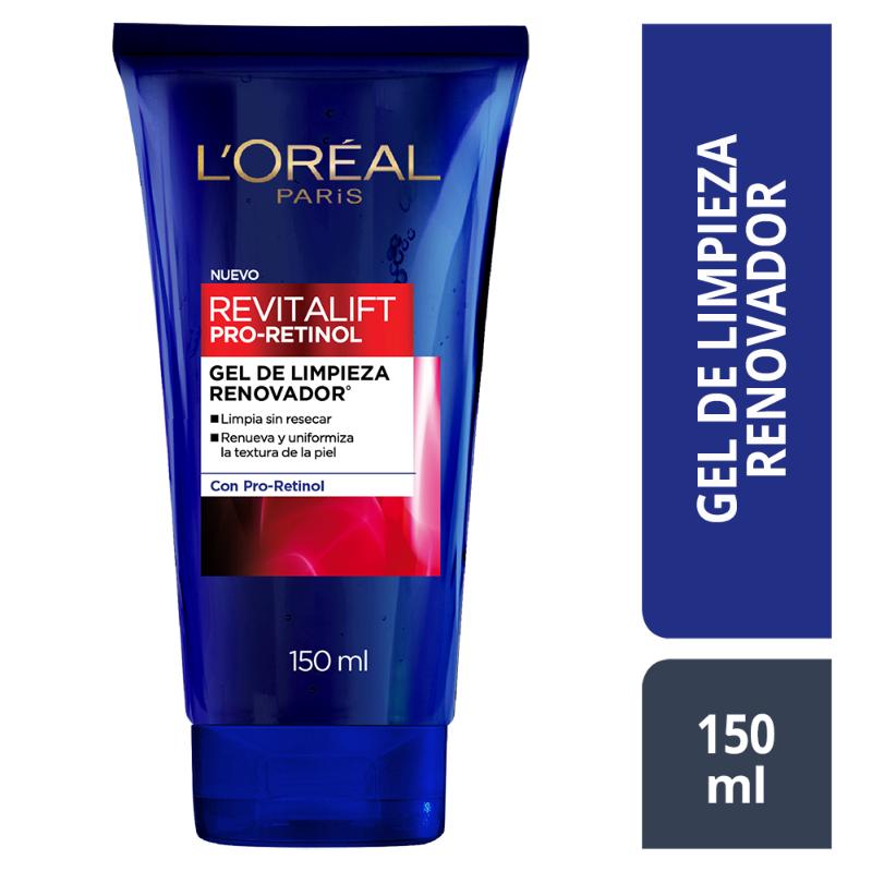 Gel Limpiador Retinol L'Oréal París Revitalift 150 Ml - Farmacias Arrocha