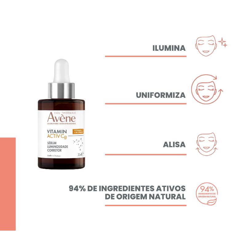 Avene Vitamin Cg Serum 30Ml - Farmacias Arrocha