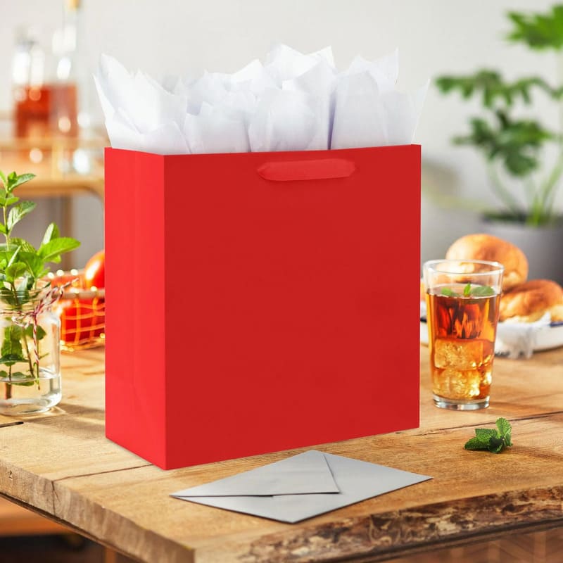 Hallmark Bolsa De Regalo Roja 10,4" - Farmacias Arrocha