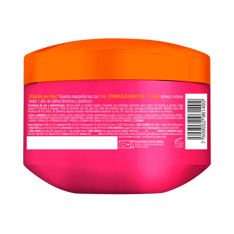 Tratamiento Elvive Dream Liso L'OREAL PARIS 300 G - Farmacias Arrocha