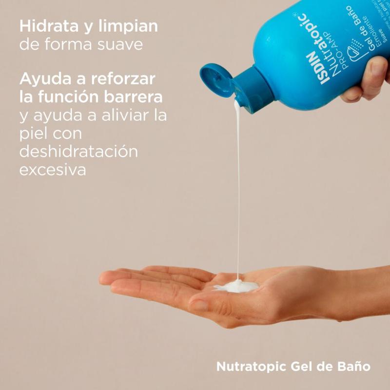 ISDIN Nutratopic PRO - AMP gel de baño - Farmacias Arrocha
