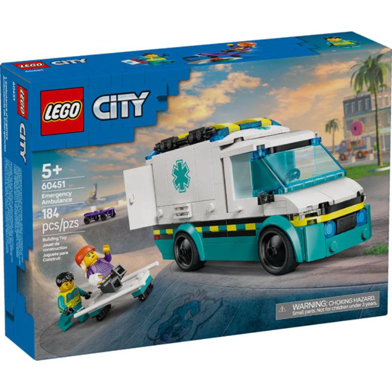 Lego City Ambulancia de Emergencias - Farmacias Arrocha