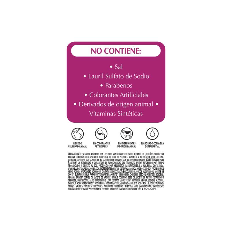 Bioland Acondicionador Antifrizz BioColágeno 440Ml - Farmacias Arrocha