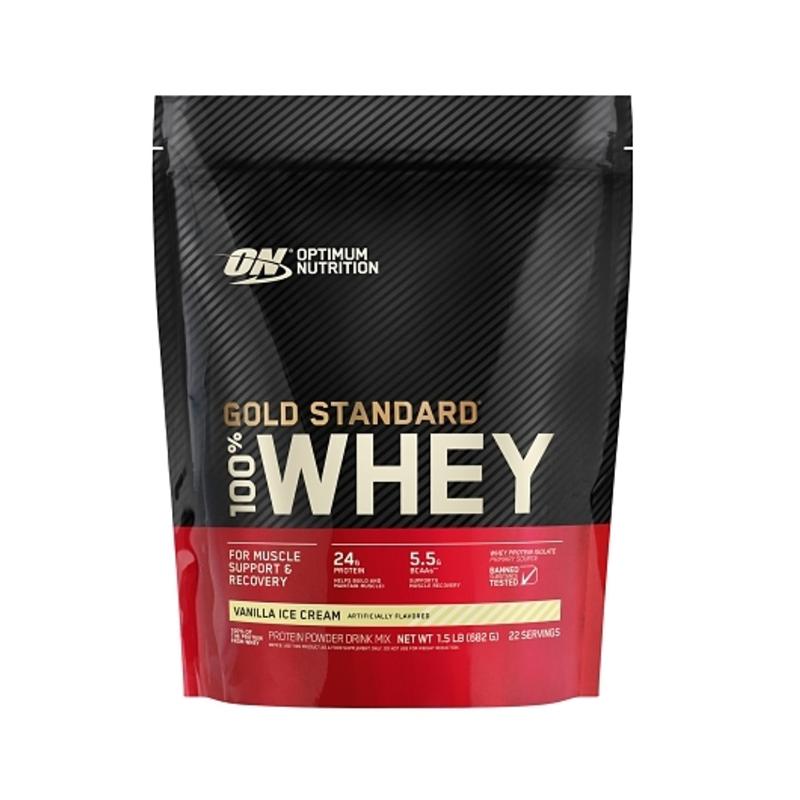 Sport Nutrition Optimun Nutrition Gold Standard 100 Per Cent Whey Vanilla Ice Cream - Farmacias Arrocha