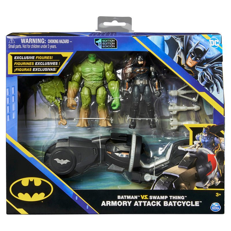 DC Batman Batman y Swamp Thing Con Accesorios - Farmacias Arrocha