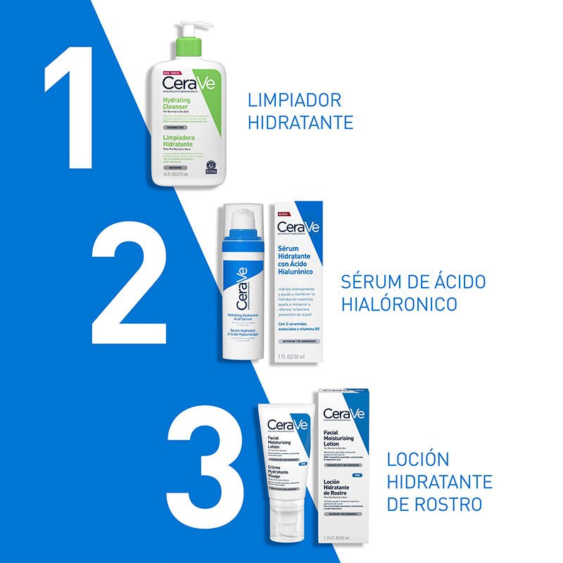 Cerave Serum Hidratante con Ácido Hialuronico para piel normal a seca 1oz - Farmacias Arrocha