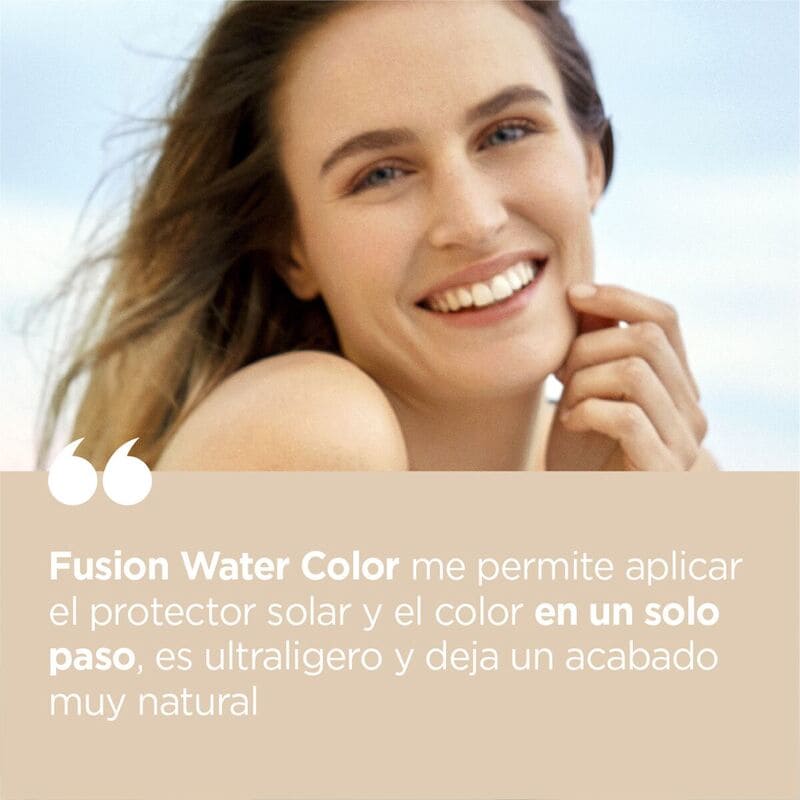 Isdin Fotoprotector Fusion Water Color Spf50 50Ml - Protector Solar Facial Con Color - Farmacias Arrocha