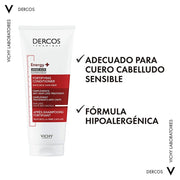 Vichy Dercos Energy + Acondicionador 200ml - Farmacias Arrocha