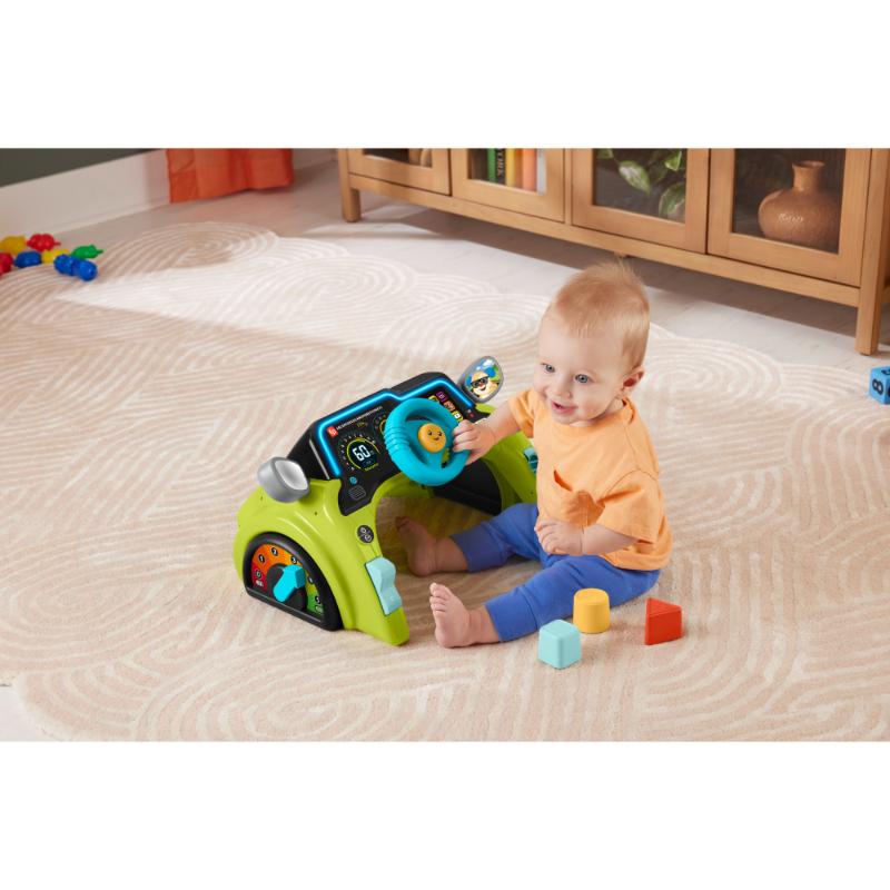 Fisher Price Ríe y Aprende Volante de Actividades Interactivas - Farmacias Arrocha
