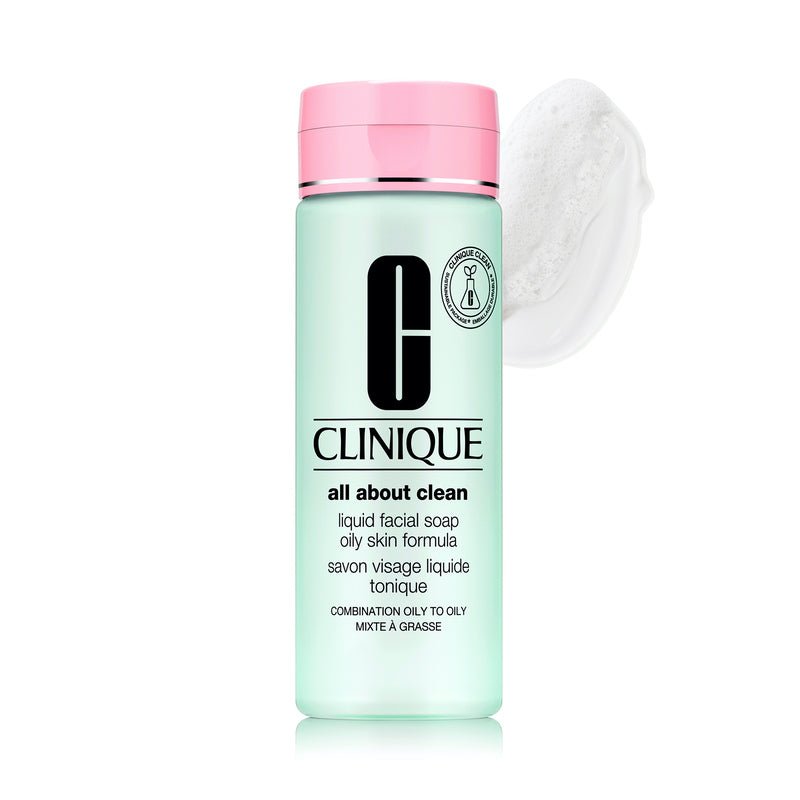 Clinique Jabón líquido Limpiador All About Clean™ Piel Grasa 200 Ml - Farmacias Arrocha