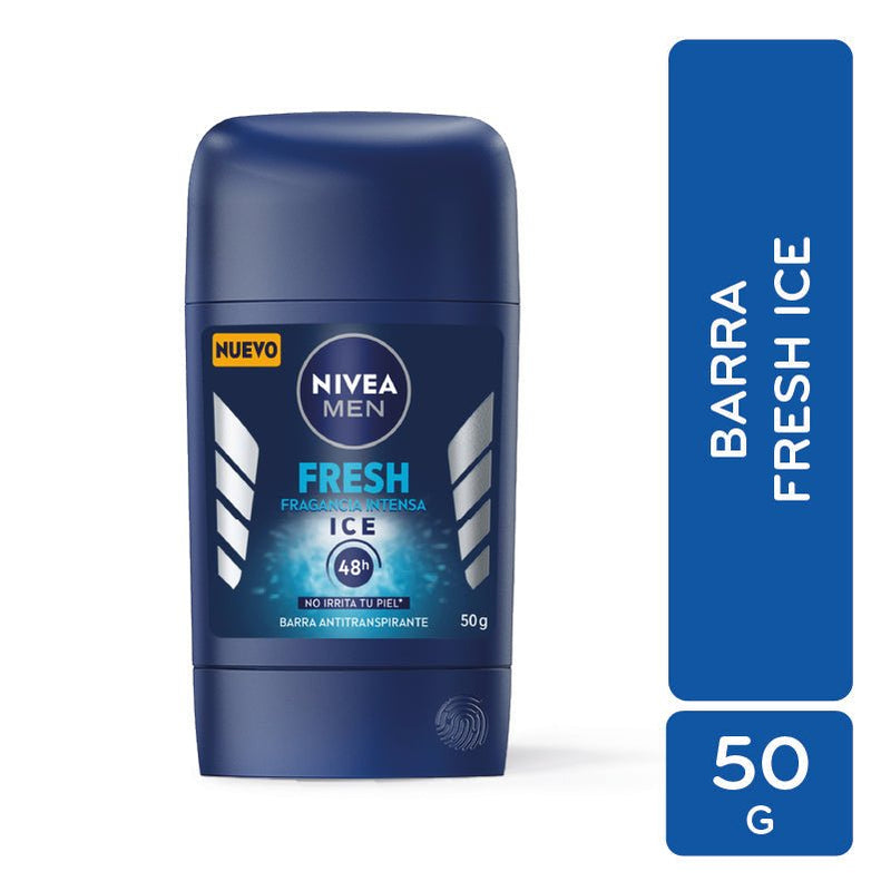 Nivea Deo Stick Fresh Ice Men 50G. - Farmacias Arrocha