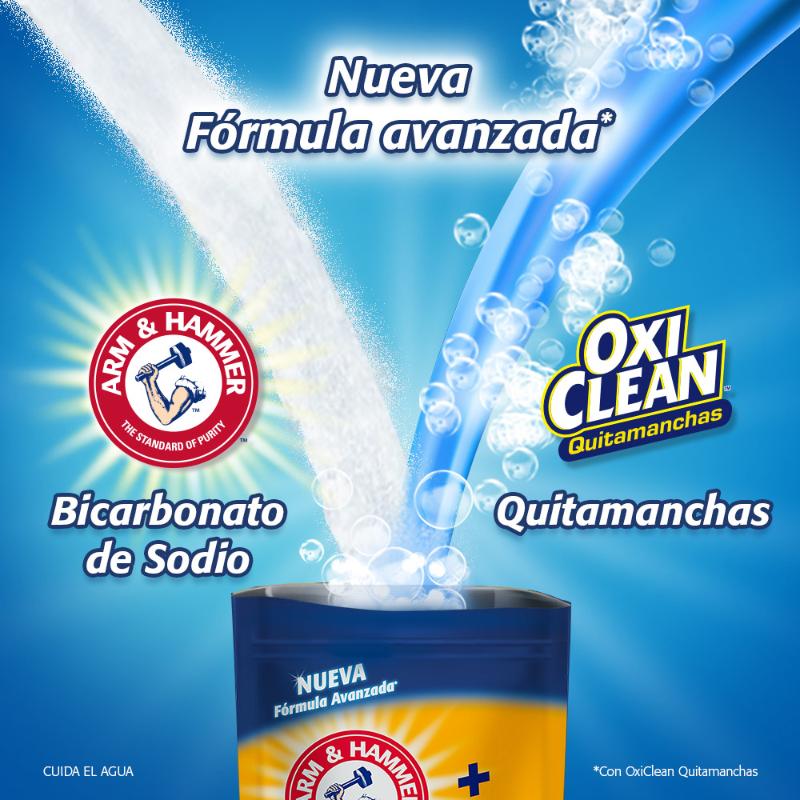 Arm & Hammer + Oxiclean Detergente Liquido Sin Cloro 550Ml - Farmacias Arrocha