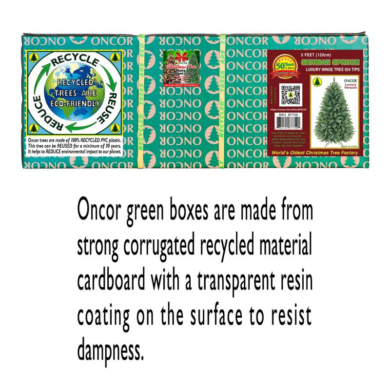 Oncor Pino de 5' Luxury Serbian Spruce Hing - Farmacias Arrocha