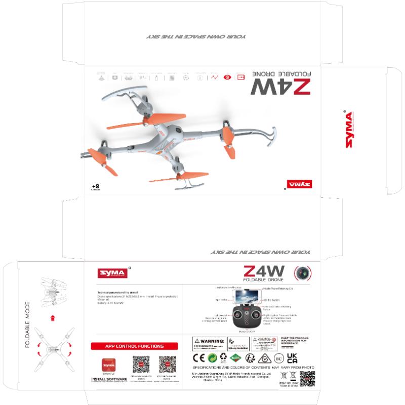 Drones Drone Syma Z4W - Farmacias Arrocha