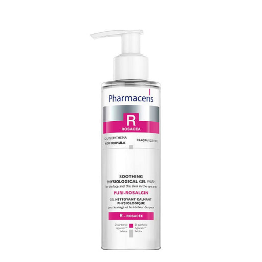 Pharmaceris R Puri - Rosalgin Gel fisiológico lavante y calmante para el rostro y el contorno de ojos 190 ml - Farmacias Arrocha