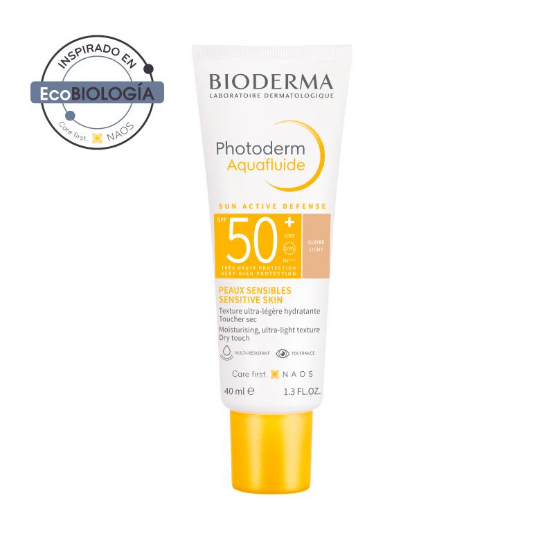 Bioderma Photoderm Aquafluide SPF 50 + Color Claro - Farmacias Arrocha