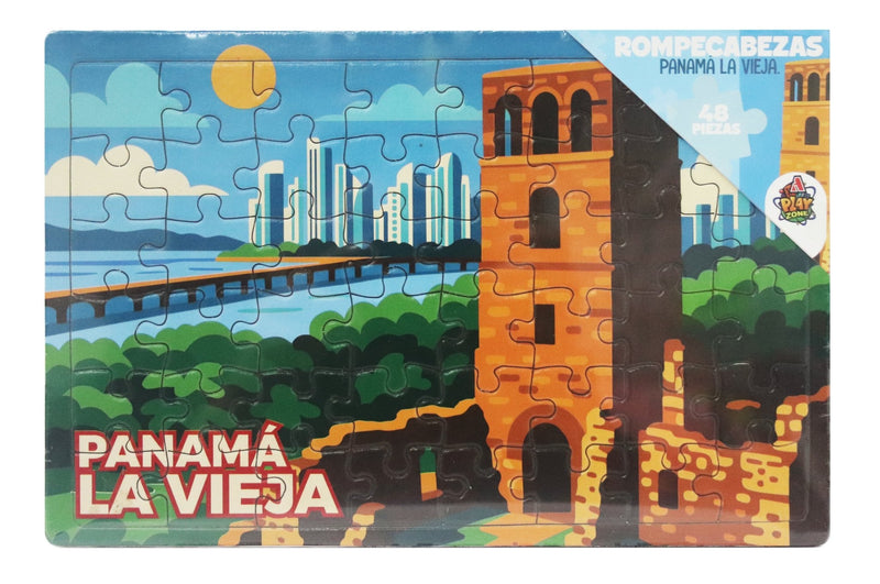 Rompecabezas Panamá La Vieja – 48 Piezas - Farmacias Arrocha