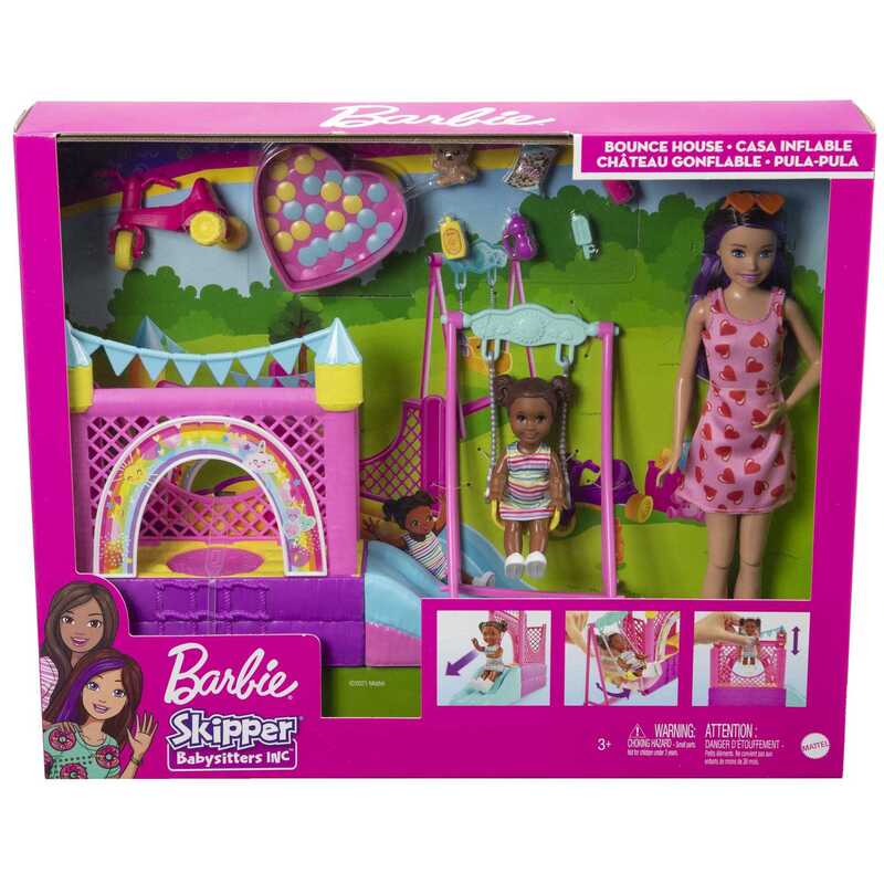 Barbie Set de Juego Skipper Babysitter Parque de Juegos - Farmacias Arrocha