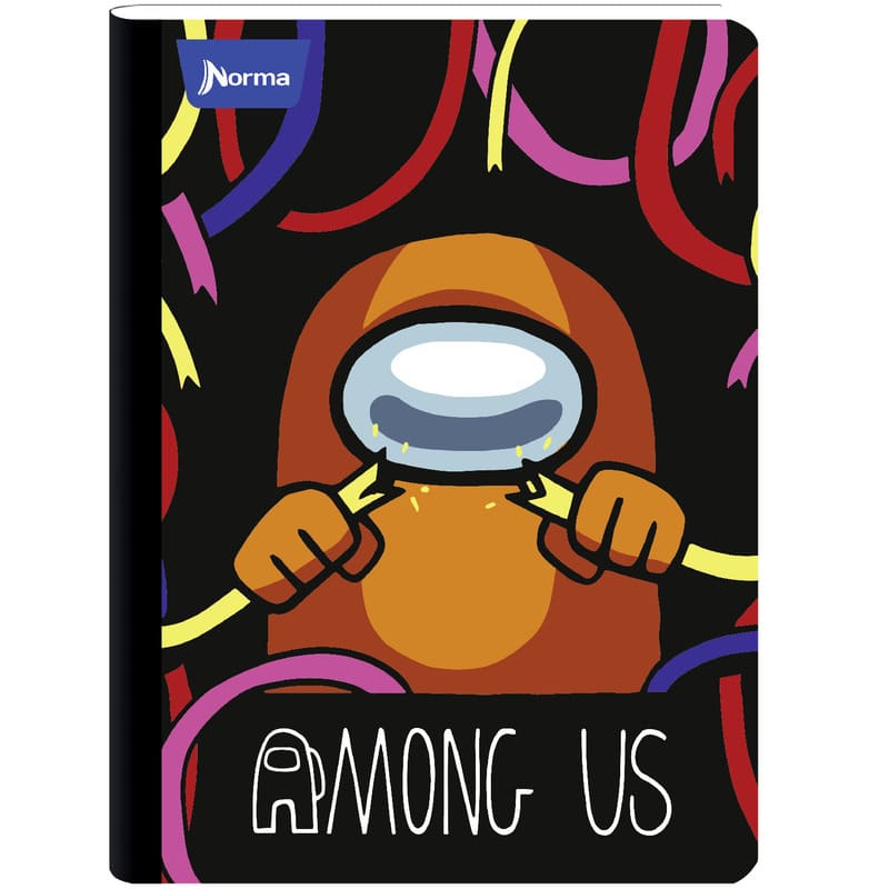 Norma Cuaderno Cosido Raya Ancha 200 Pag Among Us - Farmacias Arrocha