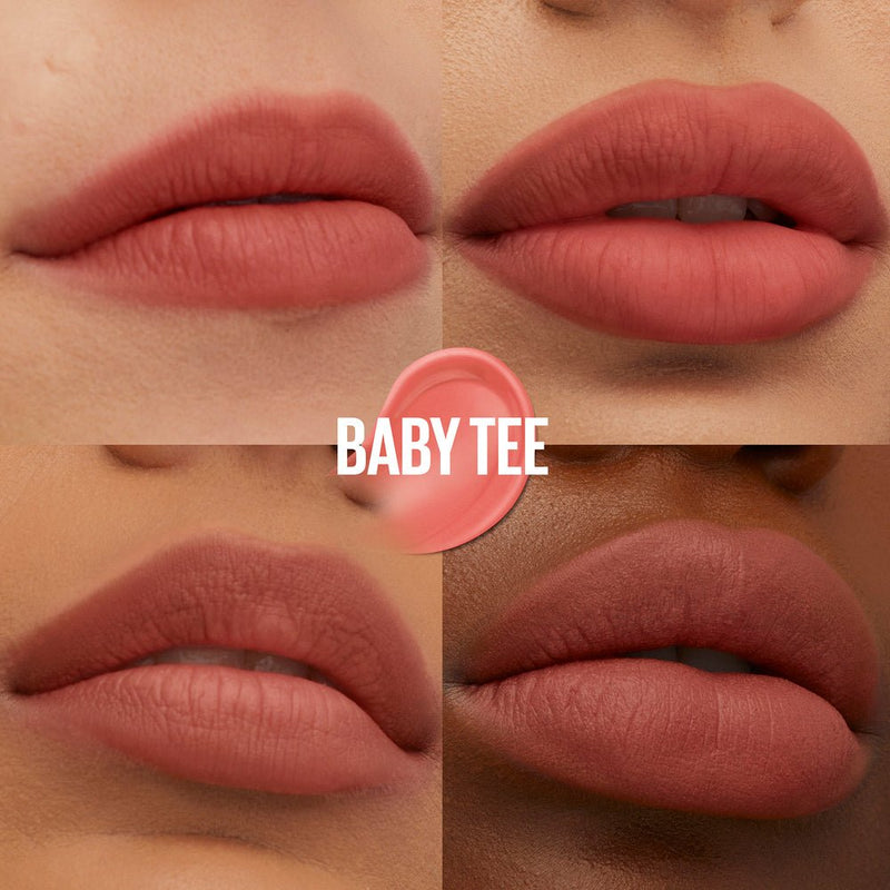 Tinta de Labios Maybelline SuperStay Teddy Tint 25 Baby tee 5 ml - Farmacias Arrocha