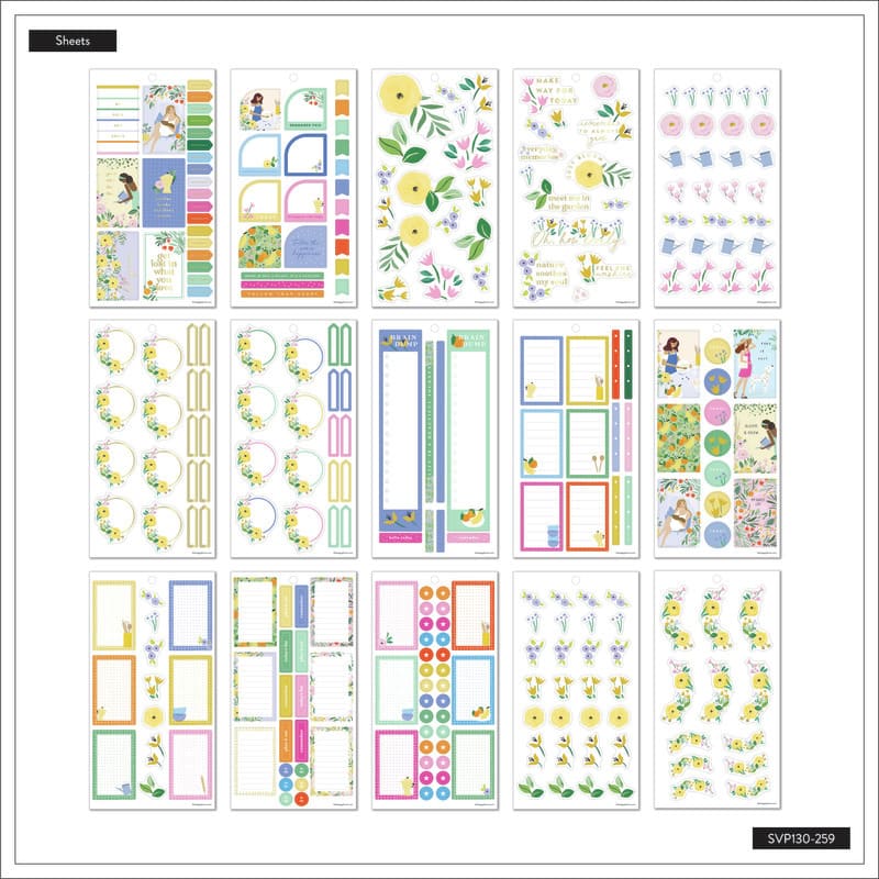 Happy Planner Pastimes 30 Sheet Sticker Value Pack - Farmacias Arrocha